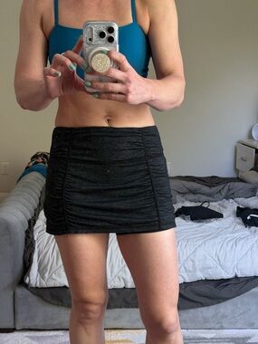 Athleta - excercise skirt with built in shorts